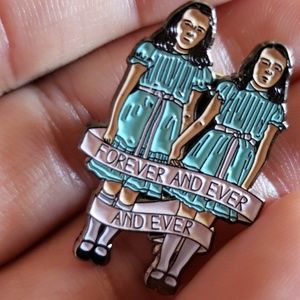 The Shining Twins Enamel Pin